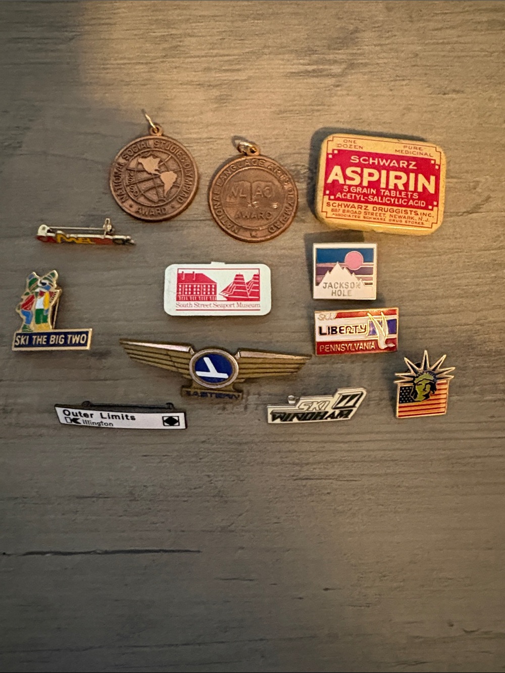 Random assortment of items